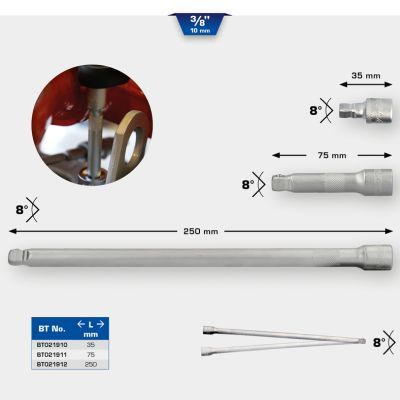 KS TOOLS BT021911 Extension, socket wrench