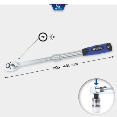 Reversible Ratchet KS TOOLS BT022992