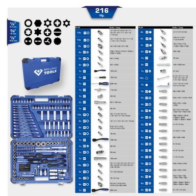 Socket Wrench Set KS TOOLS BT023216