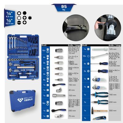 Tool Set KS TOOLS BT024095
