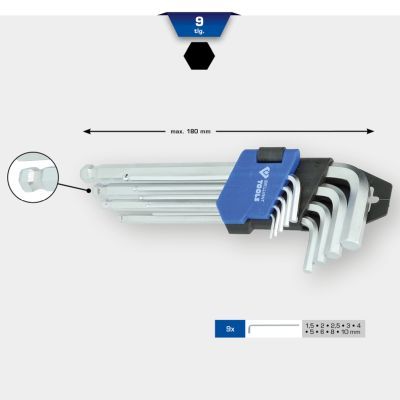KS TOOLS BT045009 Angled Screwdriver Set