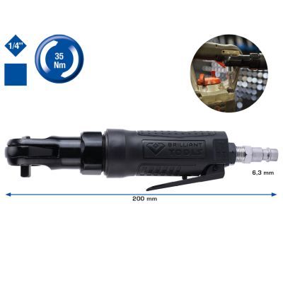 KS TOOLS BT160601 Ratchet Screwdriver (compressed air)
