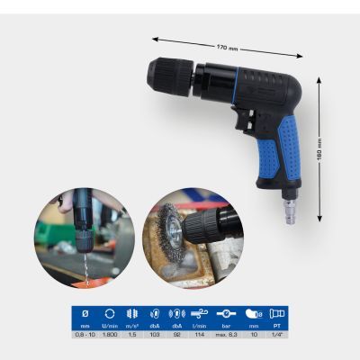 KS TOOLS BT160704 Drill (compressed air)