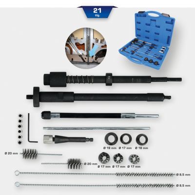 Cleaning/Milling Tool Set, CR injector seat KS TOOLS BT551300