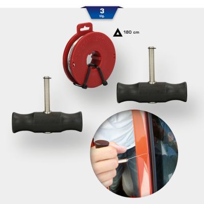 Cutting Wire Set, glass removal KS TOOLS BT681150