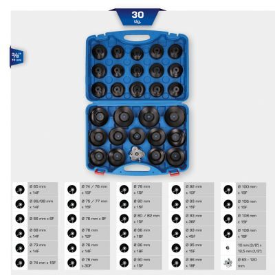 Oil Filter Spanner Set KS TOOLS BT711050