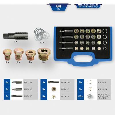 Repair Kit, oil drain plug thread KS TOOLS BT711250