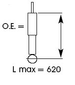 Shock Absorber KYB 243033