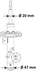 Shock Absorber KYB 3348099