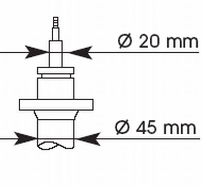 Shock Absorber KYB 373019