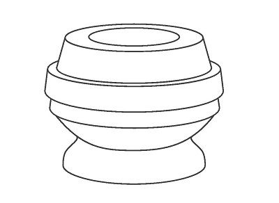 KYB 910222 Dust Cover Kit, shock absorber
