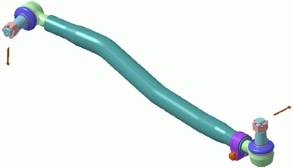 LEMFÖRDER 11941 01 Centre Rod Assembly