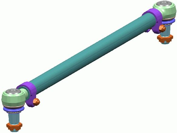 LEMFÖRDER 21293 01 Centre Rod Assembly