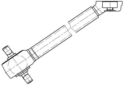 Control/Trailing Arm, wheel suspension LEMFÖRDER 22944 01