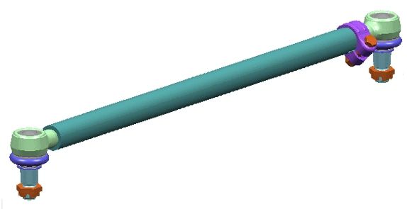 LEMFÖRDER 23419 01 Centre Rod Assembly
