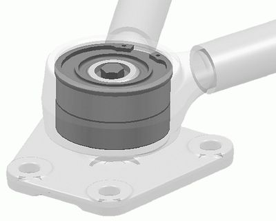 Repair Kit, control/trailing arm LEMFÖRDER 23836 01