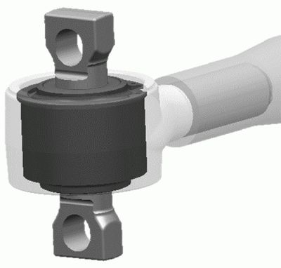 Repair Kit, control/trailing arm LEMFÖRDER 23841 01