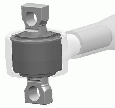 Repair Kit, control/trailing arm LEMFÖRDER 23845 01