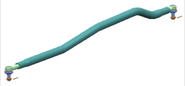 LEMFÖRDER 24120 01 Centre Rod Assembly
