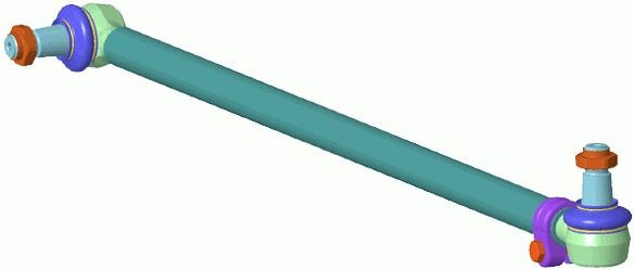 LEMFÖRDER 26831 01 Centre Rod Assembly