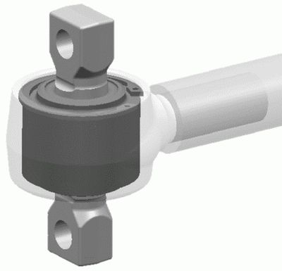 Repair Kit, control/trailing arm LEMFÖRDER 28705 01