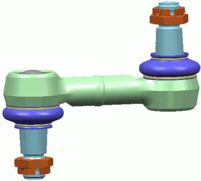 Link/Coupling Rod, stabiliser bar LEMFÖRDER 31184 01