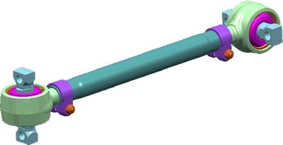 Control/Trailing Arm, wheel suspension LEMFÖRDER 34901 01