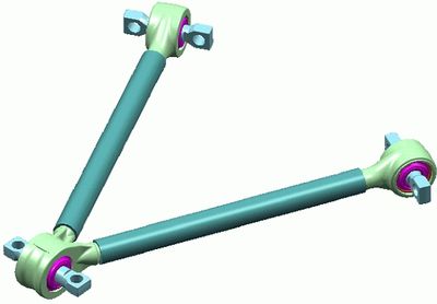 Control/Trailing Arm, wheel suspension LEMFÖRDER 37821 01