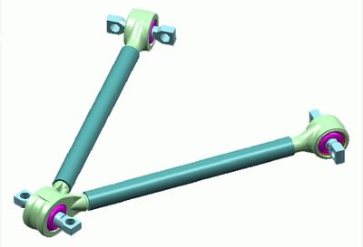 Control/Trailing Arm, wheel suspension LEMFÖRDER 37822 01