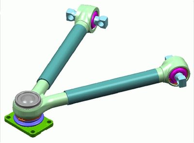 Control/Trailing Arm, wheel suspension LEMFÖRDER 37823 01