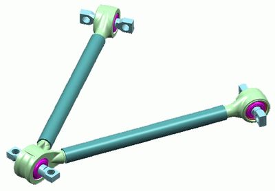 Control/Trailing Arm, wheel suspension LEMFÖRDER 37825 01