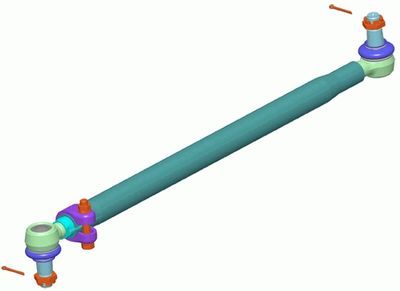 Centre Rod Assembly LEMFÖRDER 38238 01