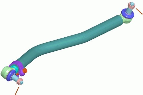 LEMFÖRDER 38660 01 Centre Rod Assembly