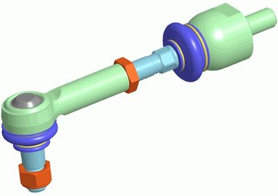 Link/Coupling Rod, stabiliser bar LEMFÖRDER 38689 01
