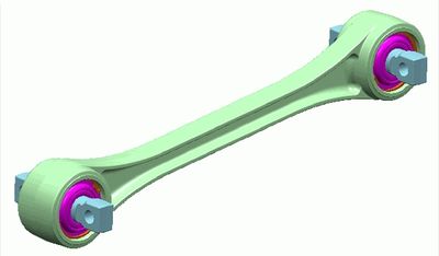 Control/Trailing Arm, wheel suspension LEMFÖRDER 38691 01