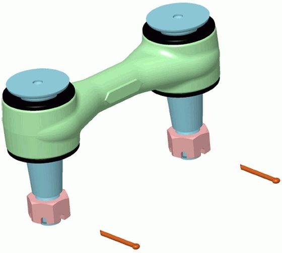 LEMFÖRDER 38700 01 Link/Coupling Rod, stabiliser bar