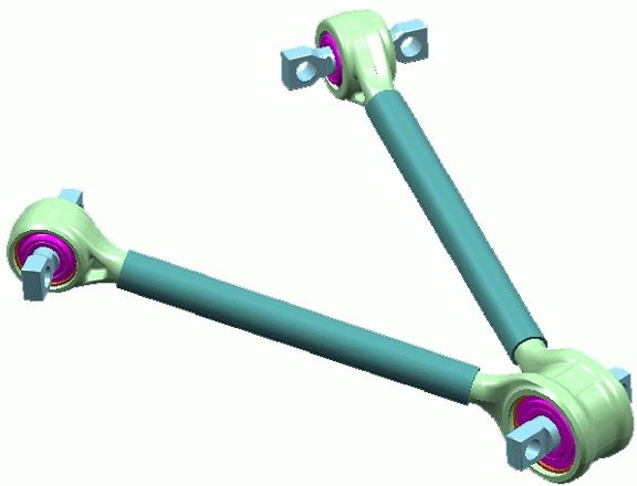 LEMFÖRDER 38710 01 Control/Trailing Arm, wheel suspension