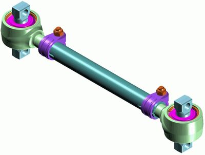Control/Trailing Arm, wheel suspension LEMFÖRDER 39650 01