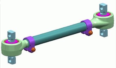 Control/Trailing Arm, wheel suspension LEMFÖRDER 39651 01