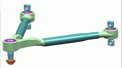 Control/Trailing Arm, wheel suspension LEMFÖRDER 39656 01