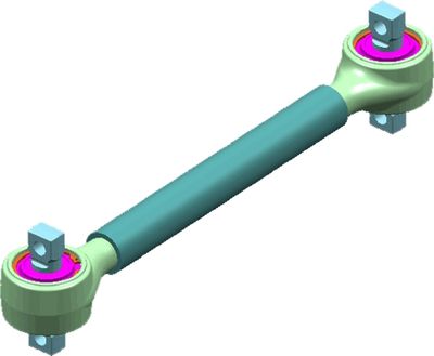 Control/Trailing Arm, wheel suspension LEMFÖRDER 42286 01