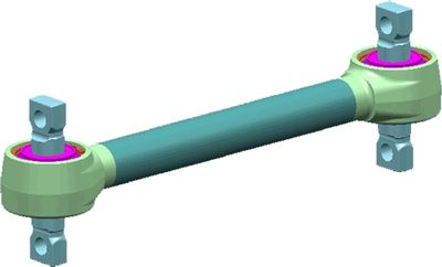 Control/Trailing Arm, wheel suspension LEMFÖRDER 42393 01