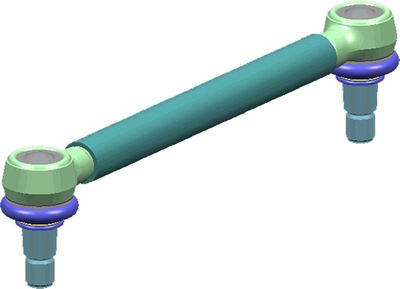Link/Coupling Rod, stabiliser bar LEMFÖRDER 42484 01