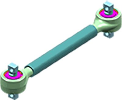 Control/Trailing Arm, wheel suspension LEMFÖRDER 43311 01