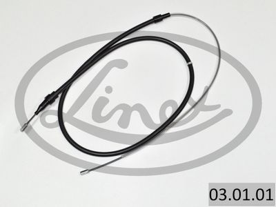Cable Pull, parking brake LINEX 03.01.01