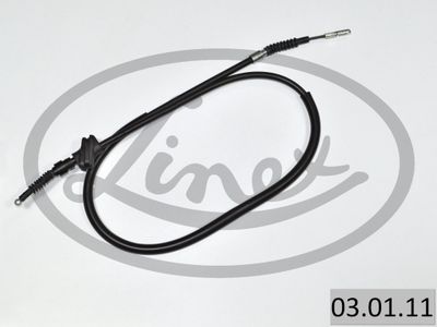 Cable Pull, parking brake LINEX 03.01.11