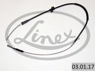 Cable Pull, parking brake LINEX 03.01.17