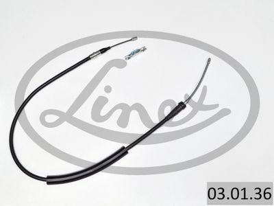 Cable Pull, parking brake LINEX 03.01.36