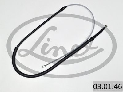 Cable Pull, parking brake LINEX 03.01.46
