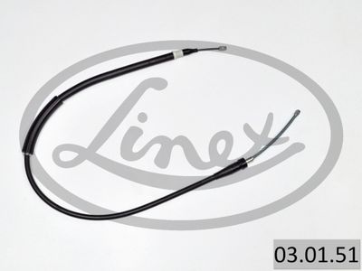 Cable Pull, parking brake LINEX 03.01.51